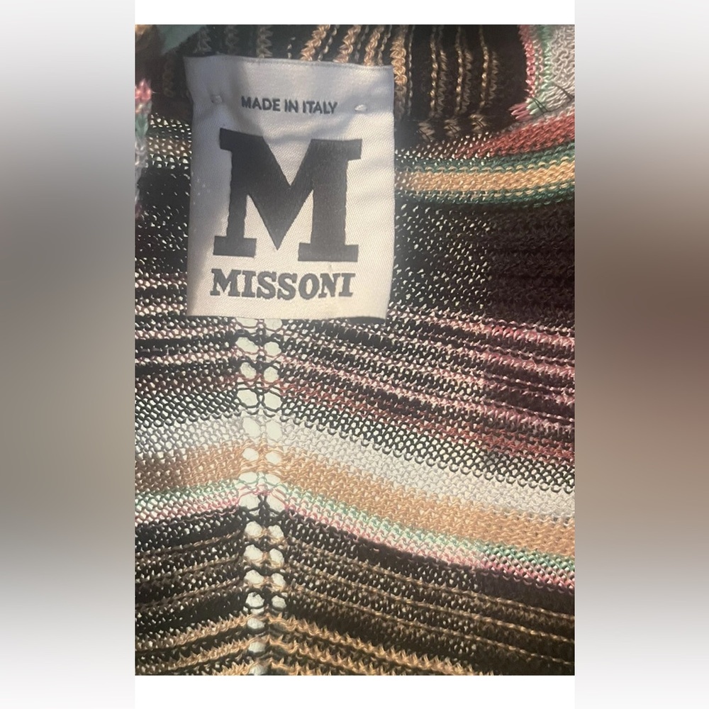 Missoni Chevron lightweight long Cardigan - Picture 2 of 6